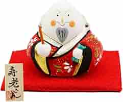 七福神 寿老人 長寿延命 縁起物 置物 縁起がいい置物》七福神 寿老人｜銀雅堂 | 生活を楽しむ専門店